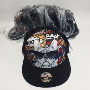 1 Lot of 20 pcs Cool Dog Snapback Hats